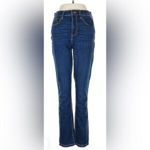 Calvin Klein Jeans Women’s Size 6 Straight Leg Dark Wash Denim High Rise